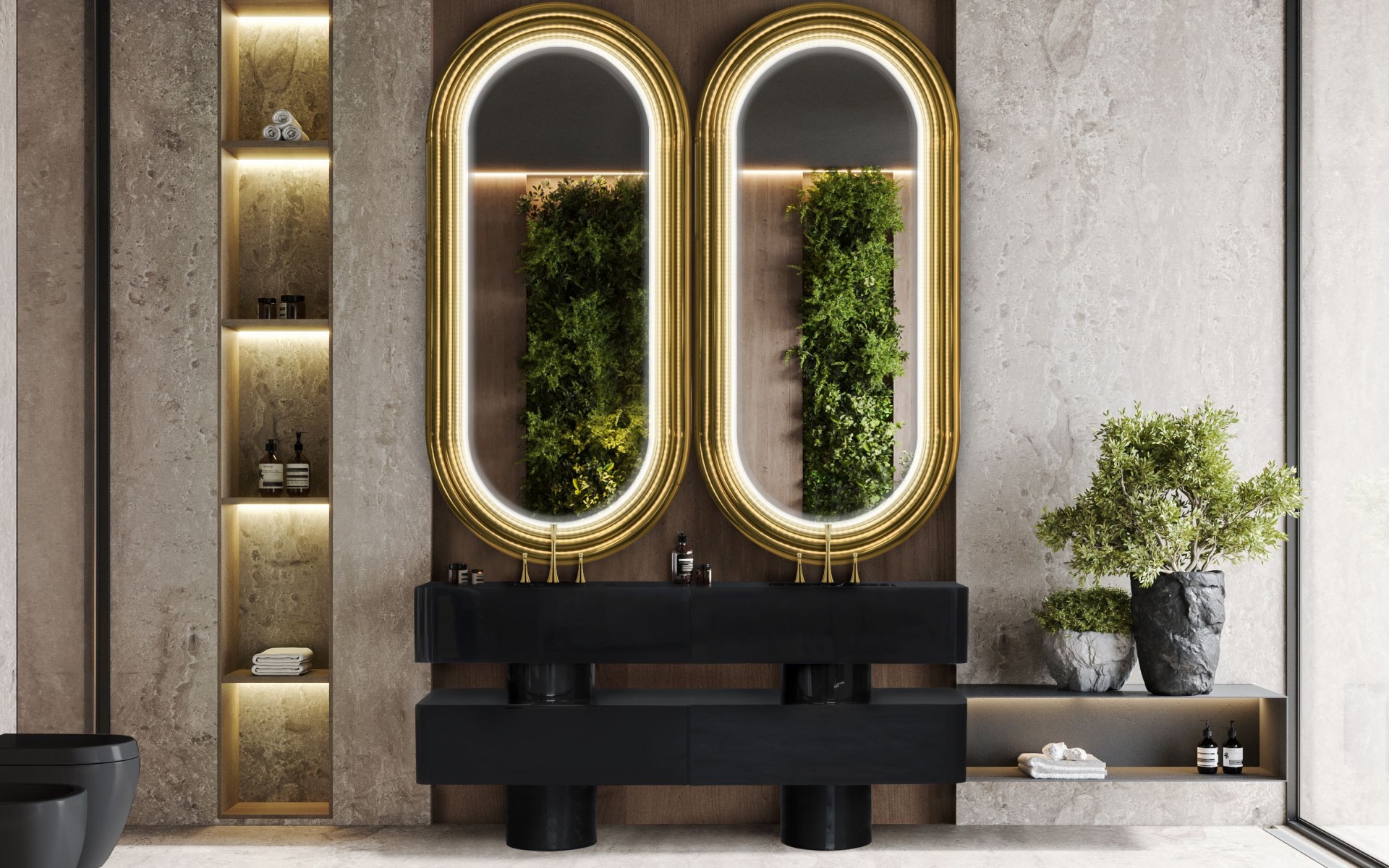 Meuble de salle de bain Zen