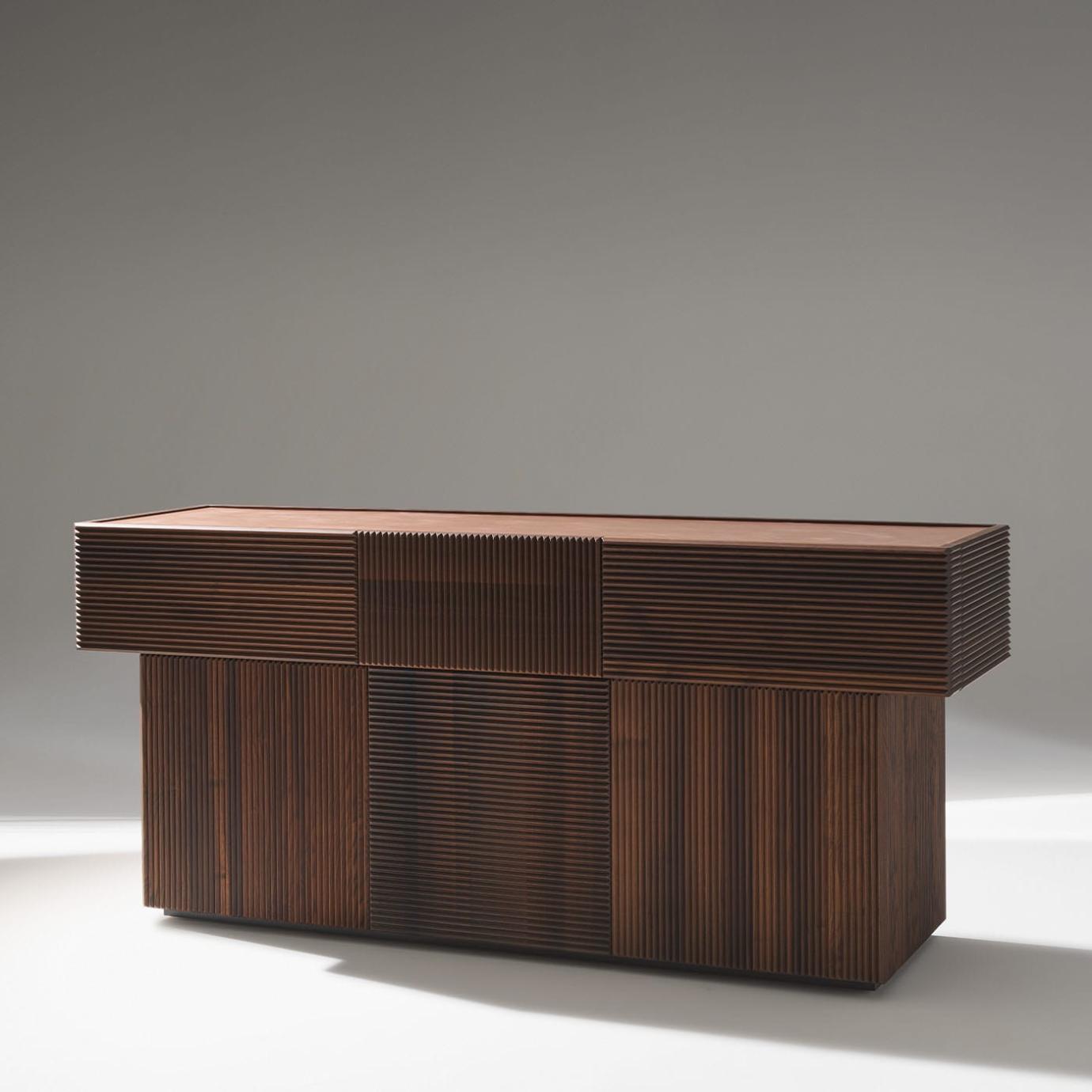 Buffet en bois de frêne
