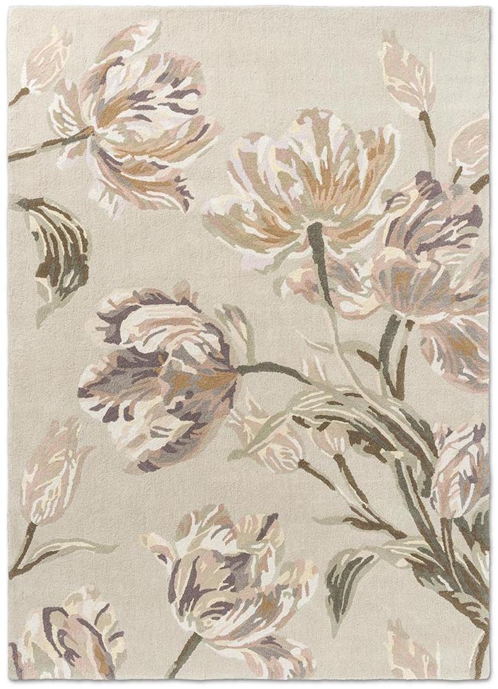 Tapis Gosford naturel/vert sauge | Taille: 250 × 350 cm