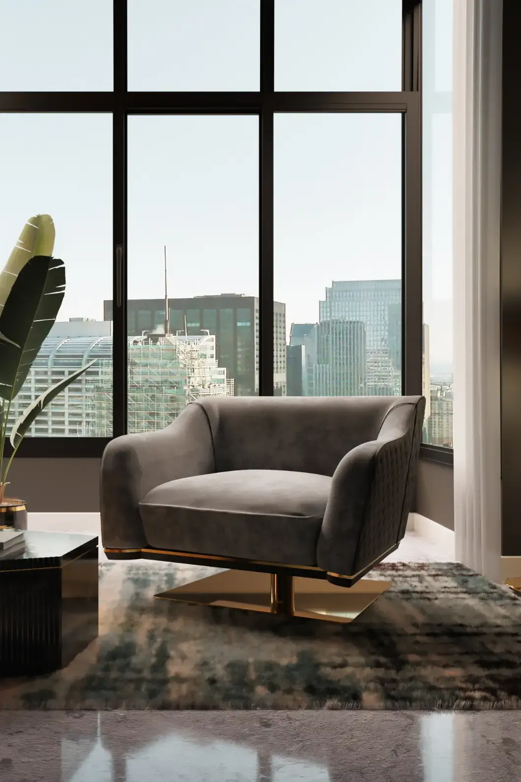Fauteuil pivotant Rogue - 5