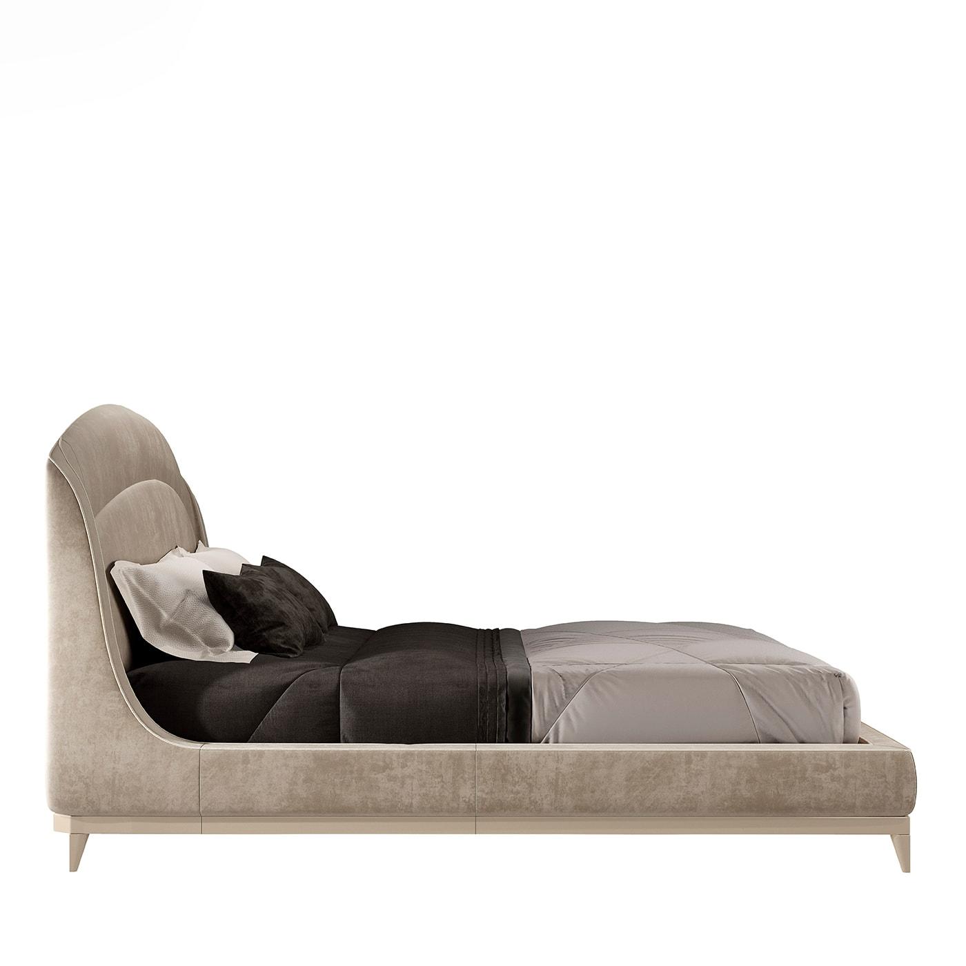 Lit beige contemporain