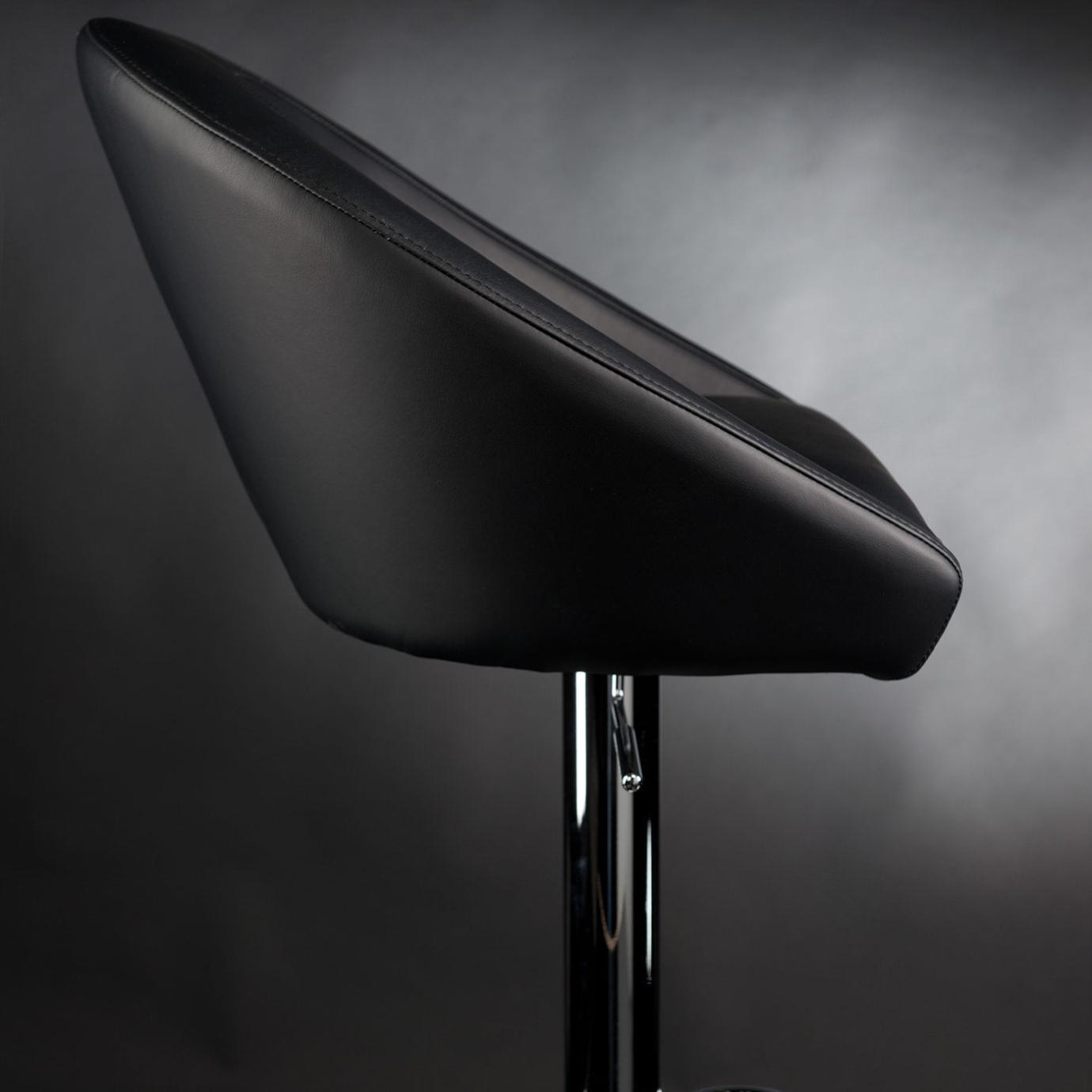 Tabouret de bar noir Rusty