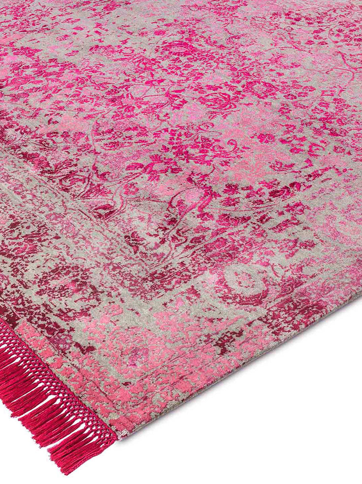 Eye Candy pink luxe vloerkleed