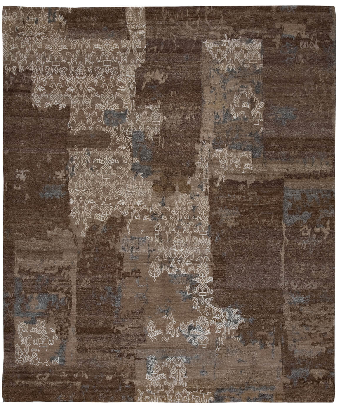 Tapis Boro 10 brun | Taille: 350 × 450 cm