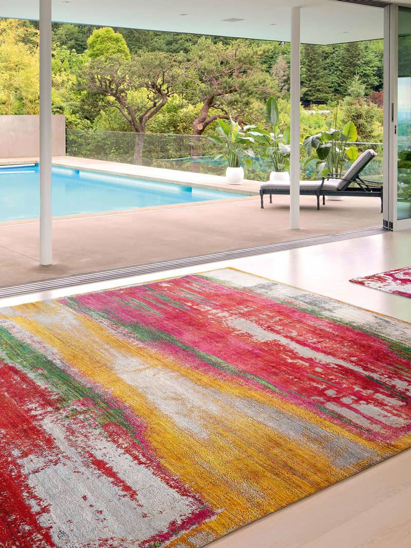 Sunshine handgemaakt luxe vloerkleed