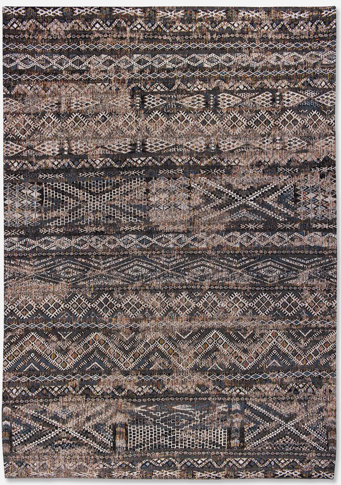 Black Water rond tapijt | Maat: 140 × 200 cm