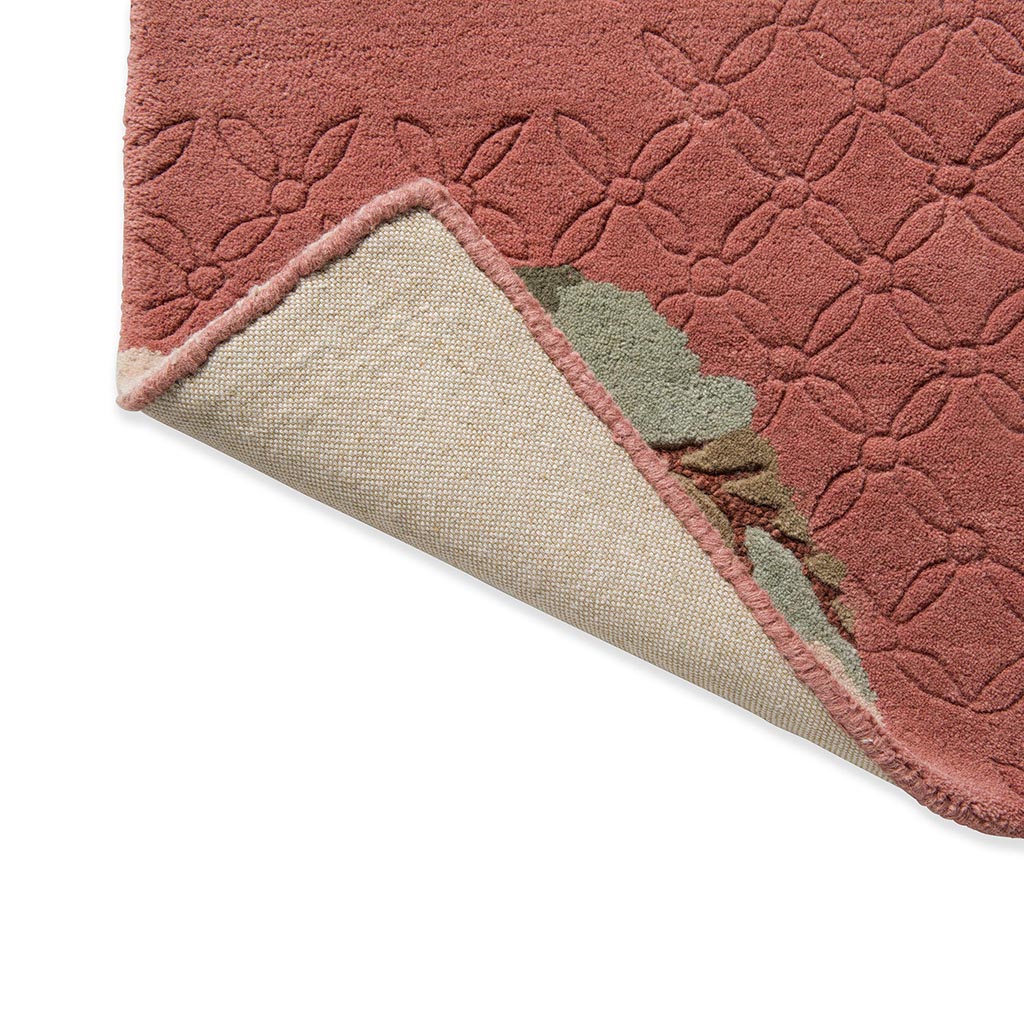 Aylworth Trail terracotta oranje tapijt | Maat: 200 × 280 cm