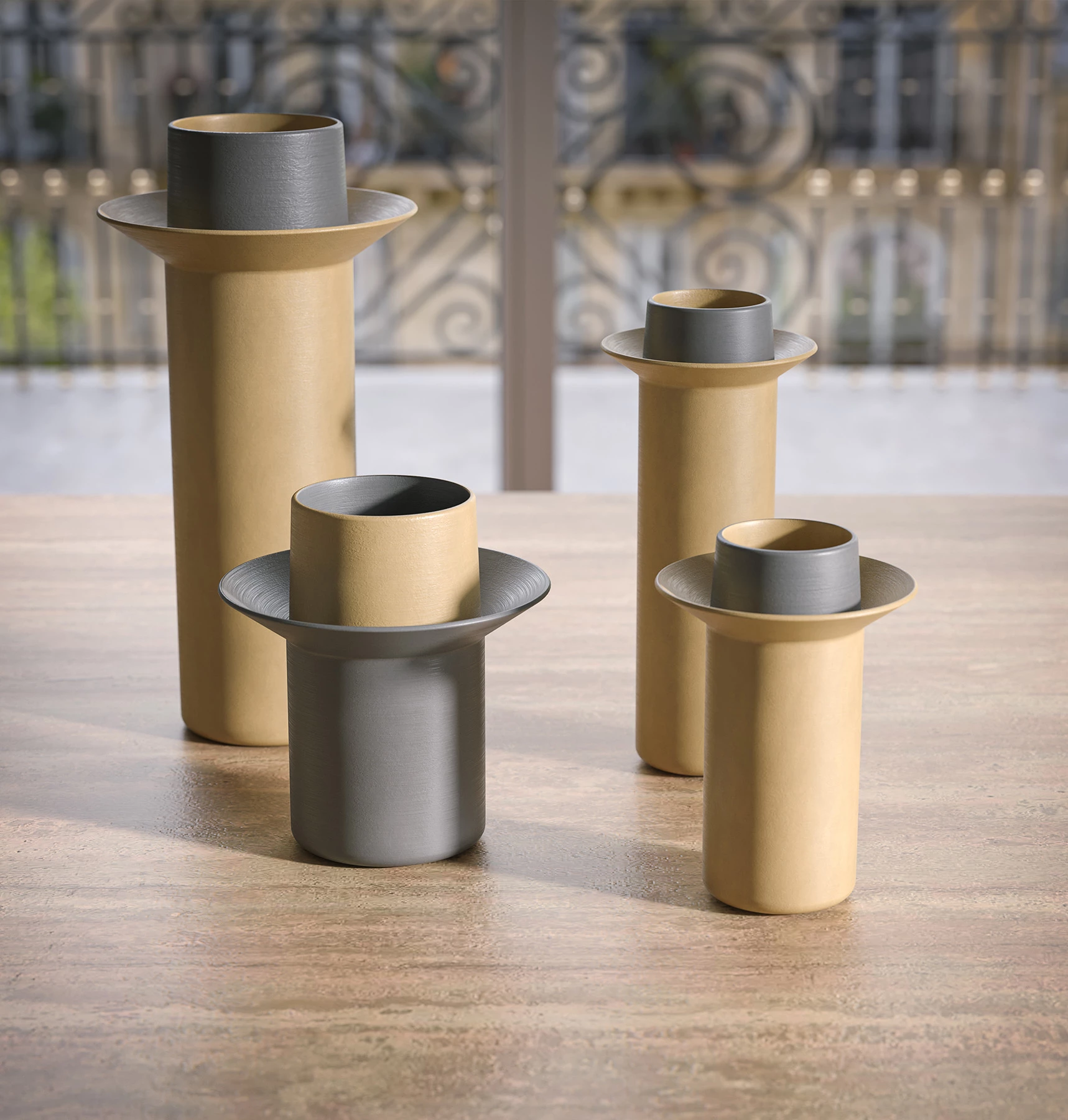 Set de 4 vases Botanika