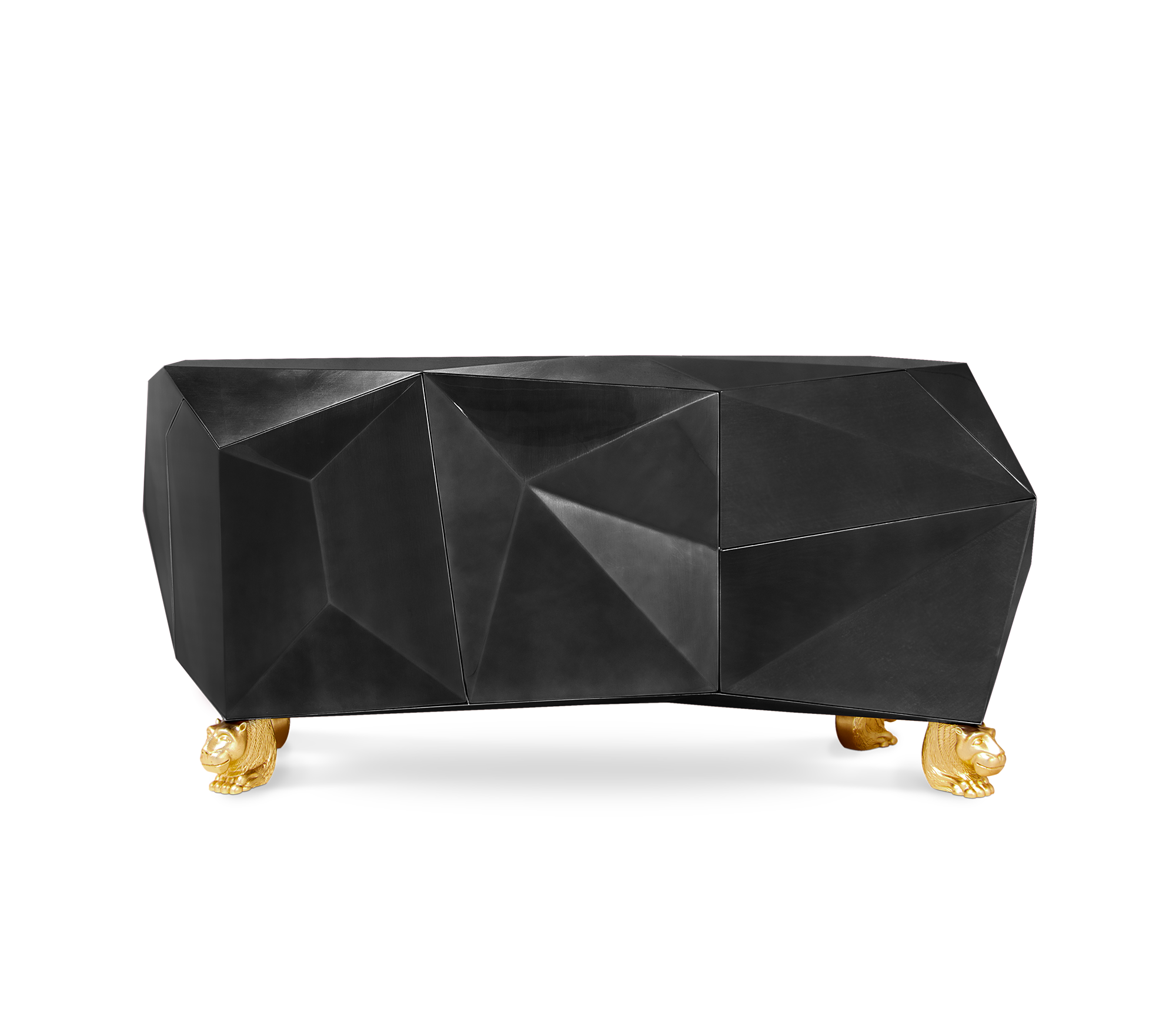 Prism zwart dressoir