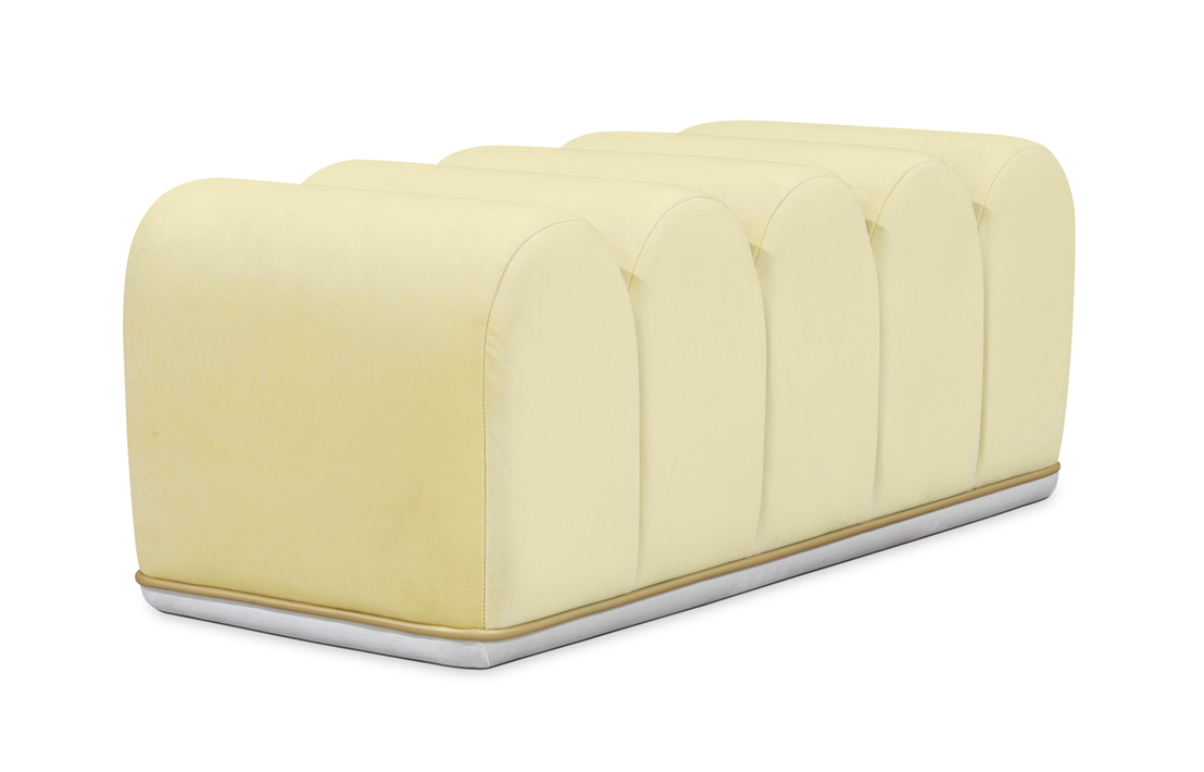 Banc Tourbillon sucré jaune