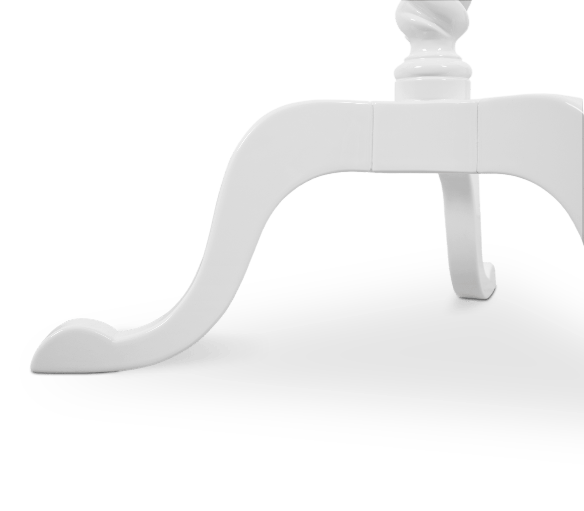 Pearl witte bijzettafel