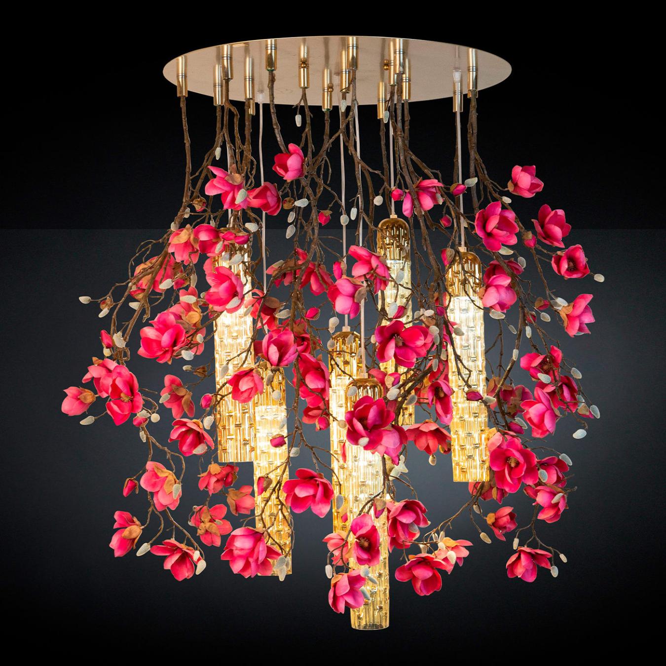 Magnolia Pink Gold kroonluchter