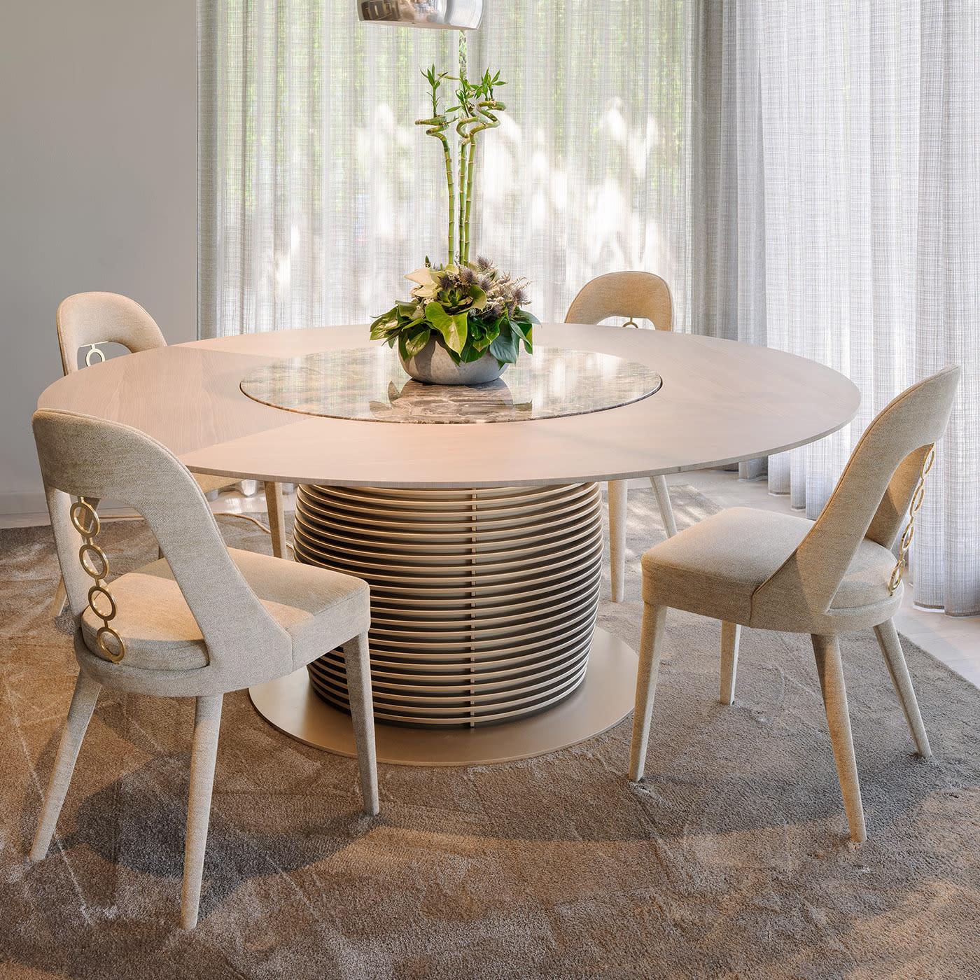 Chaise italienne contemporaine Liza