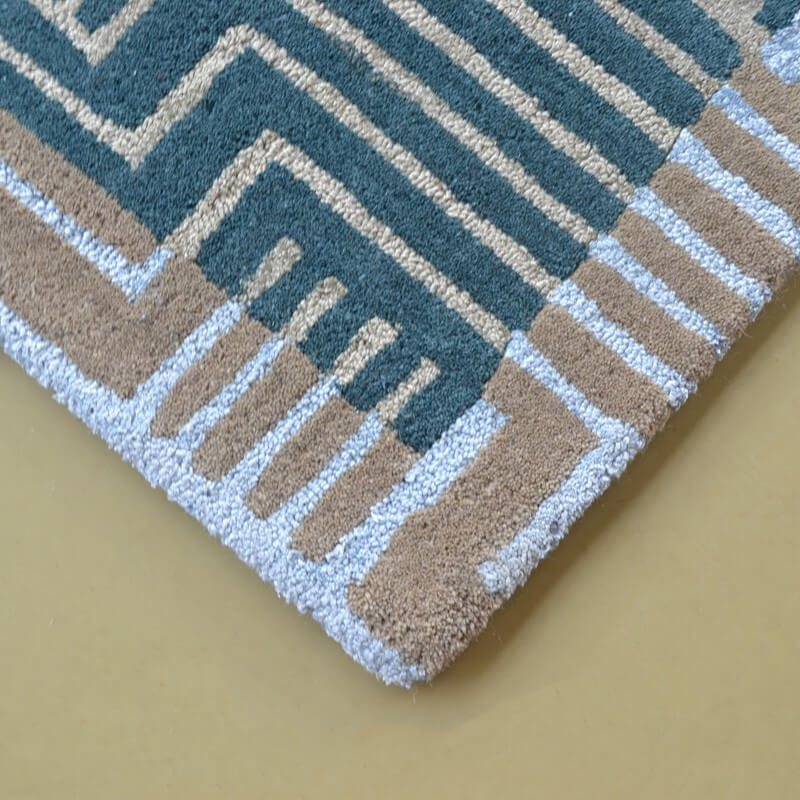 Tapis Kinmo vert | Taille: 250 × 350 cm