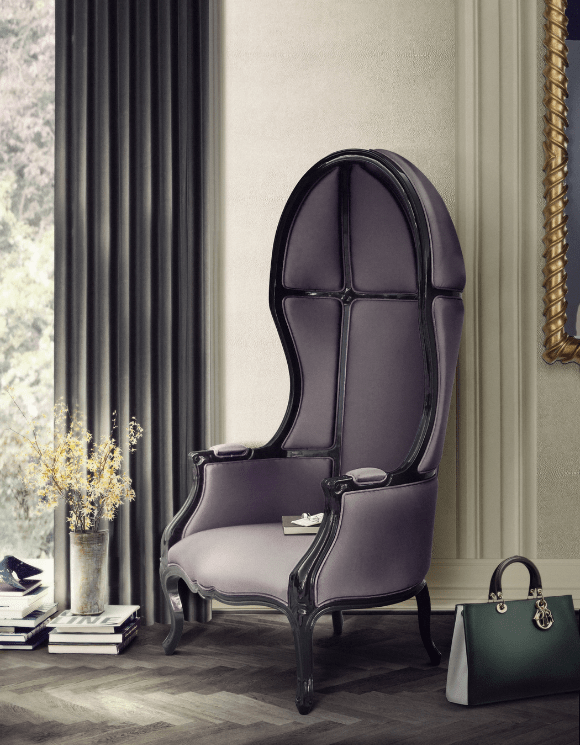 Fauteuil sculpté