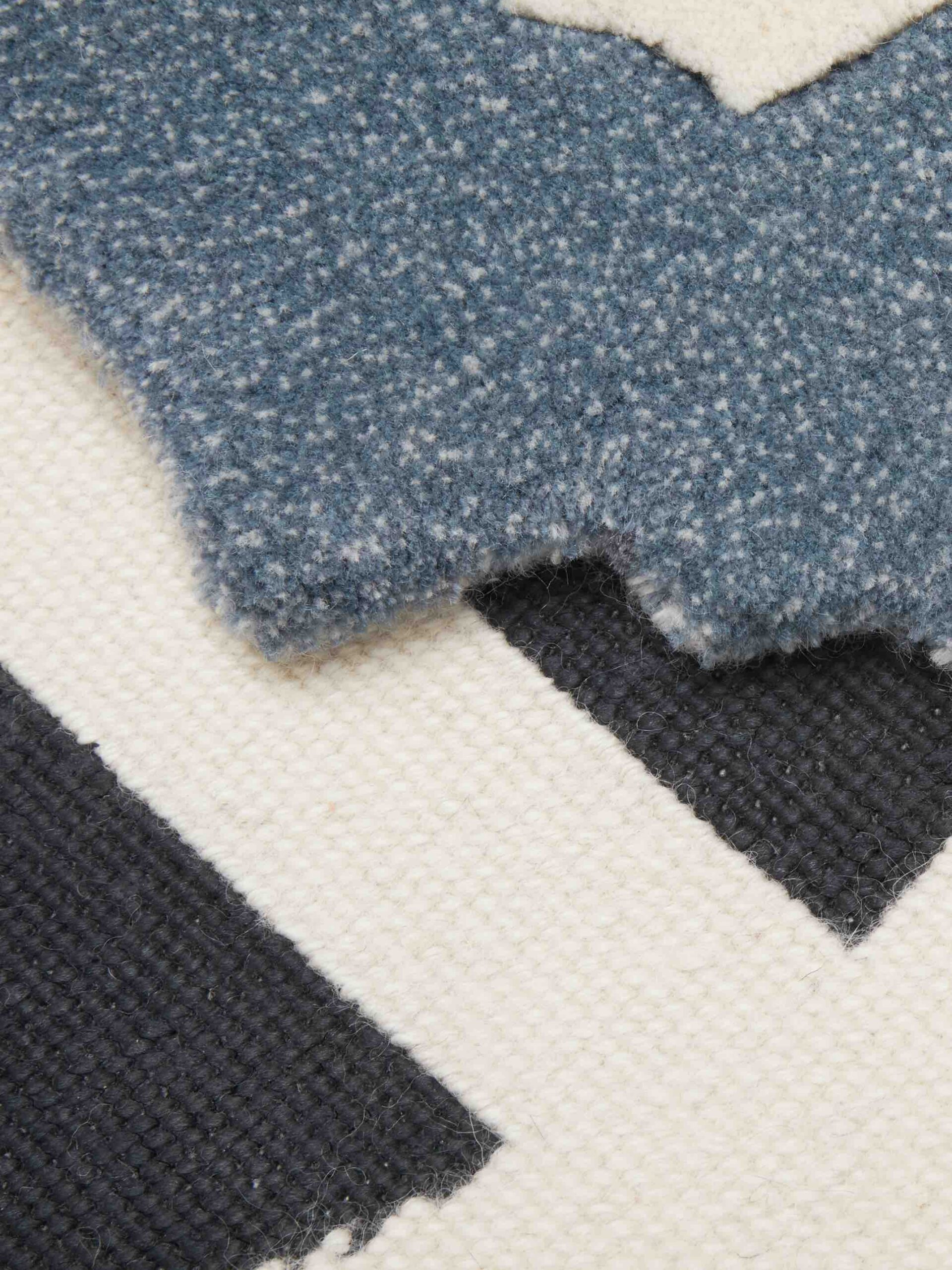 Metal designer handgeweven vloerkleed