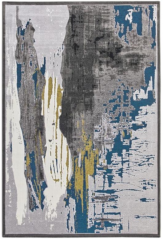 Tapis Gabriel abstrait | Taille: 160 × 235 cm