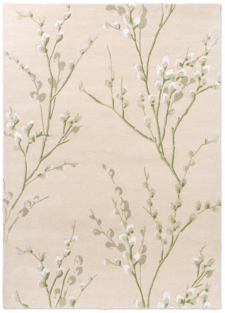 Tapis Pussy Willow vert haie | Taille: 140 × 200 cm