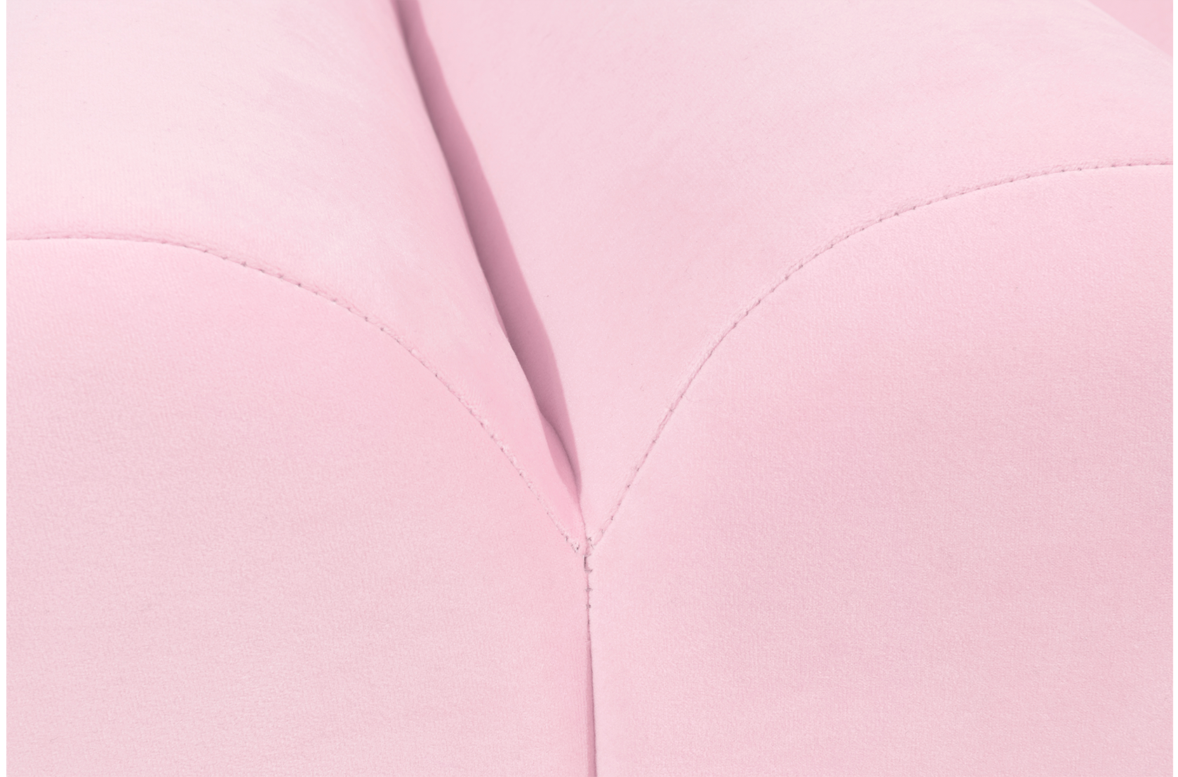 Zoete wervel roze bankje