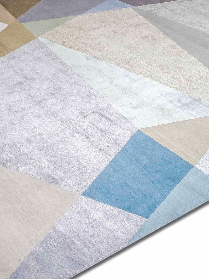 Crystal handgeknoopt tapijt | Maat: 122 × 183 cm