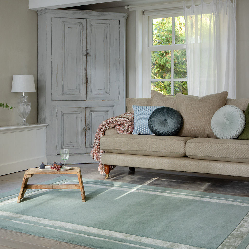 Redbrook eendeneiblauw vloerkleed | Maat: 200 × 280 cm