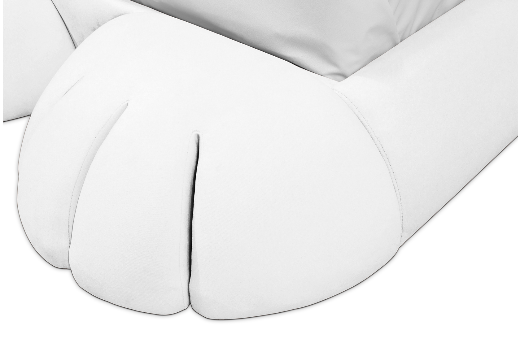 Knuffelig konijn hol bed