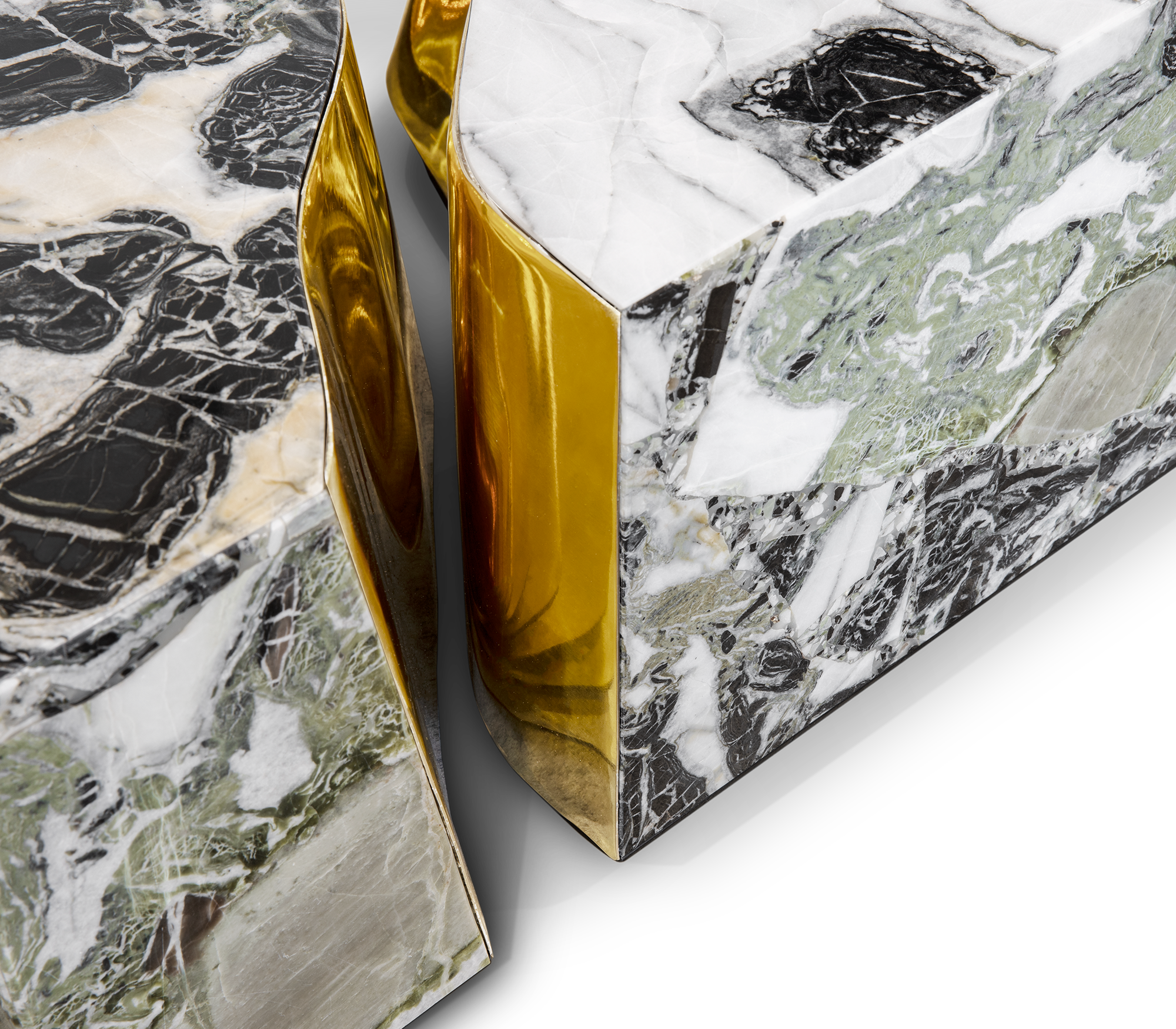 Table basse Fissure en marbre