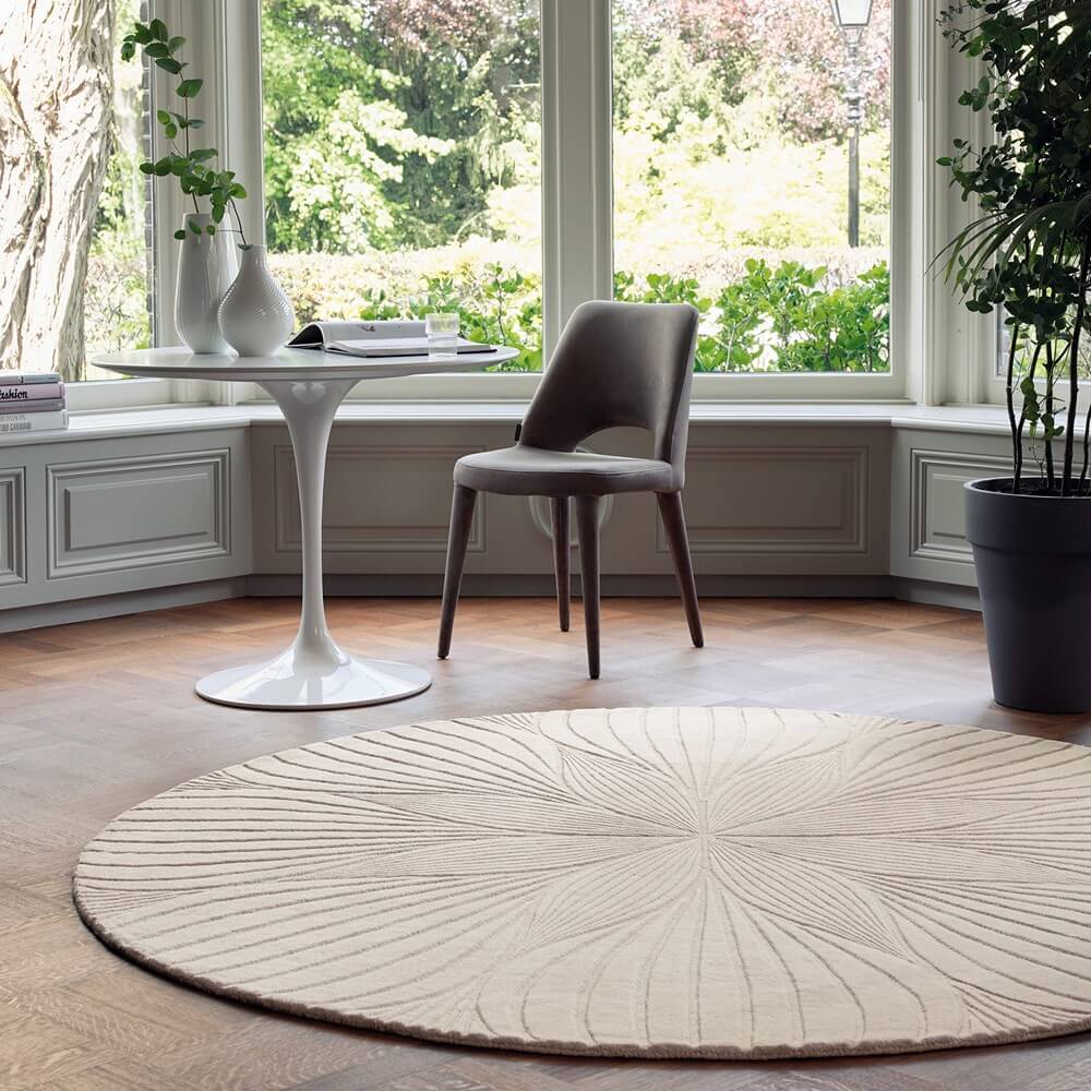 Folia steen rond tapijt | Maat: Ø 200 cm