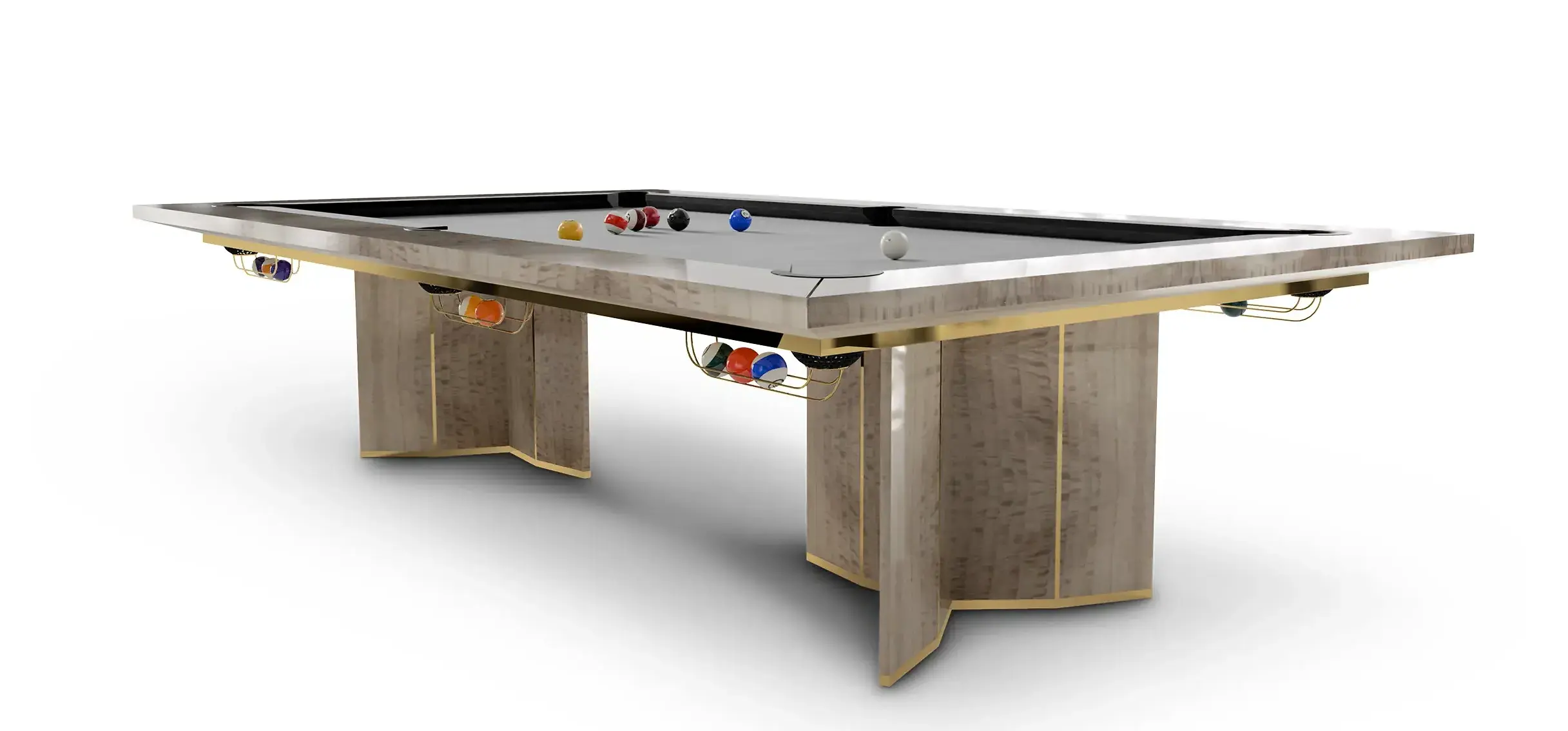 Elite zandkleurige snookertafel