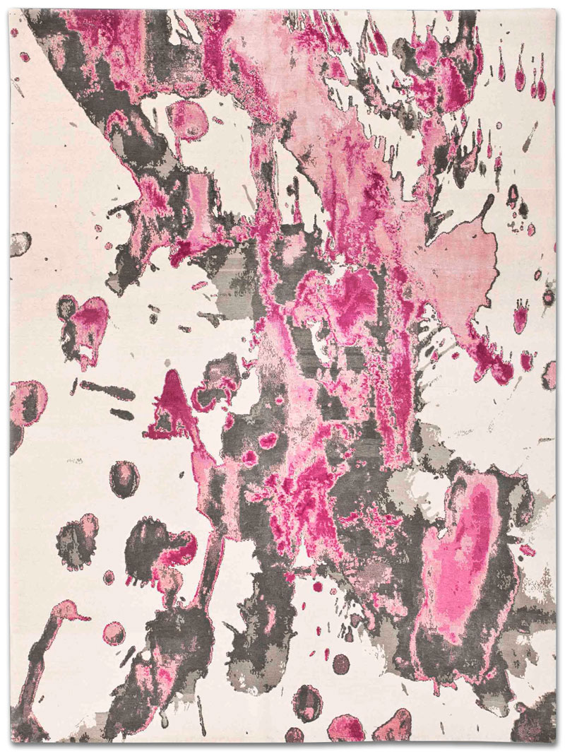 Tapis de luxe fait main Two Tones | Taille: 122 × 183 cm