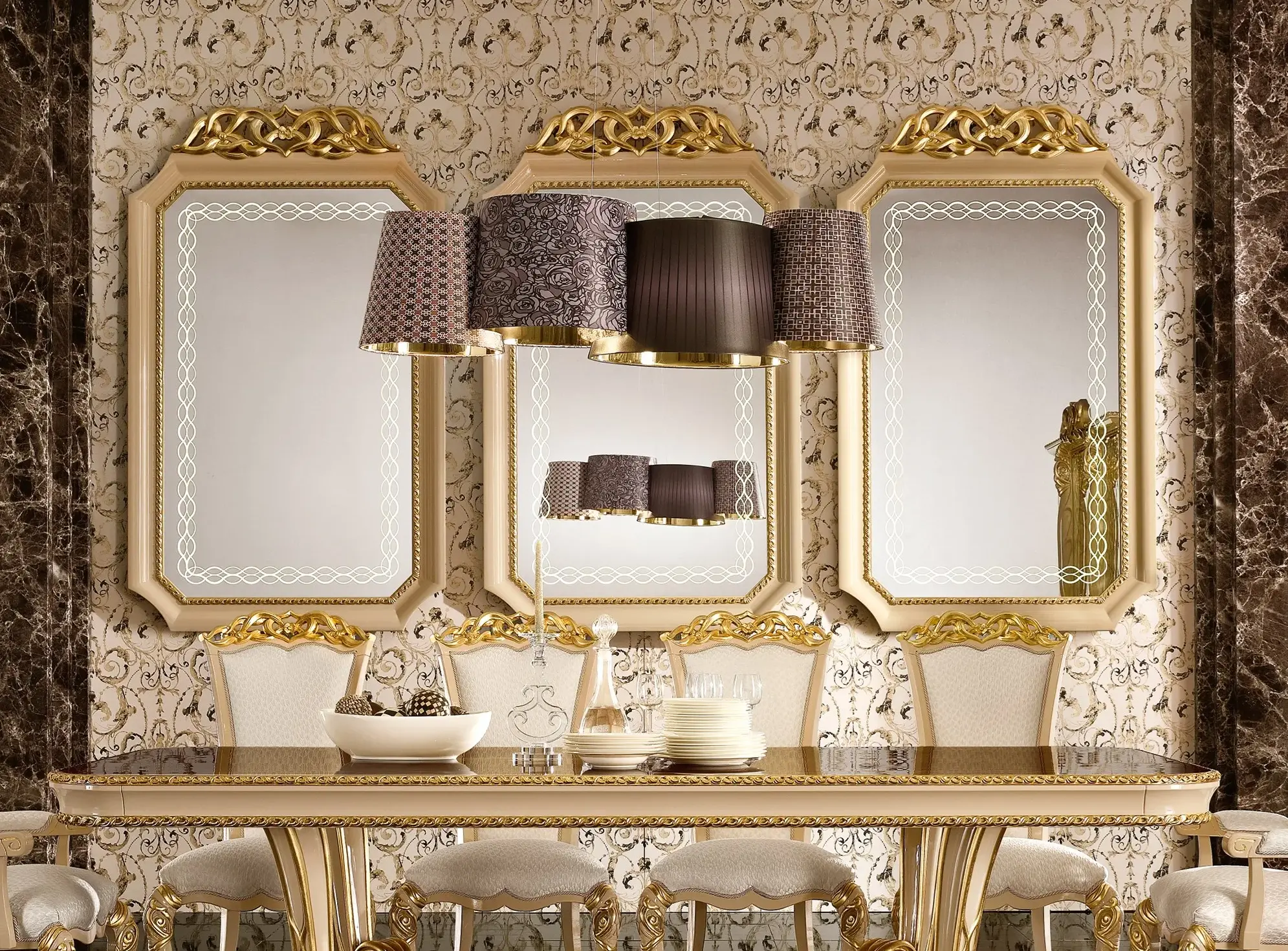 Miroir mural italien Harmony