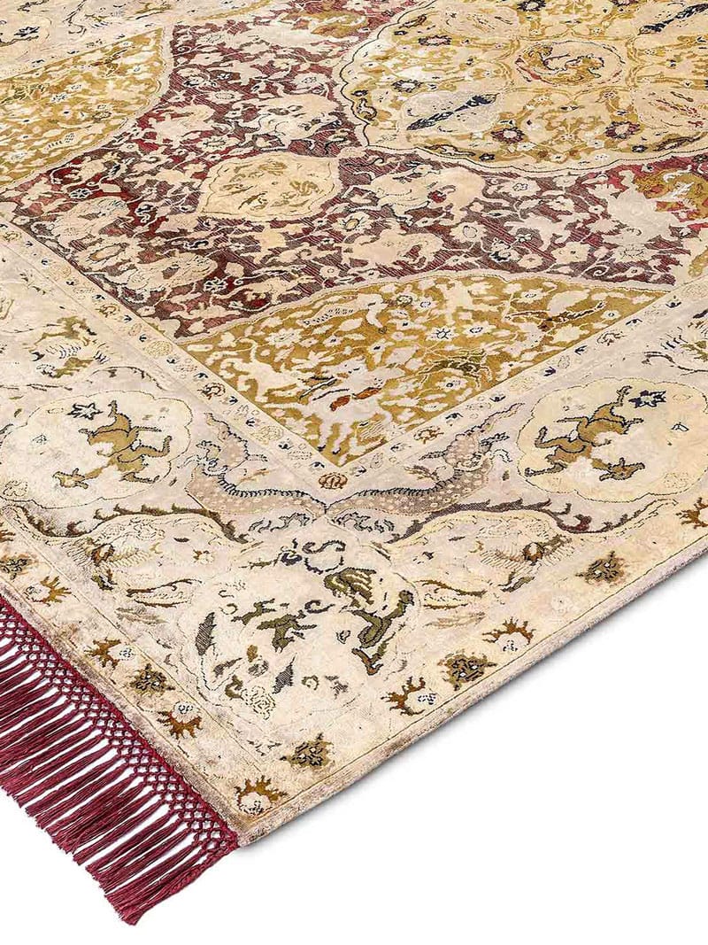 Tapis de luxe noué à la main Gold