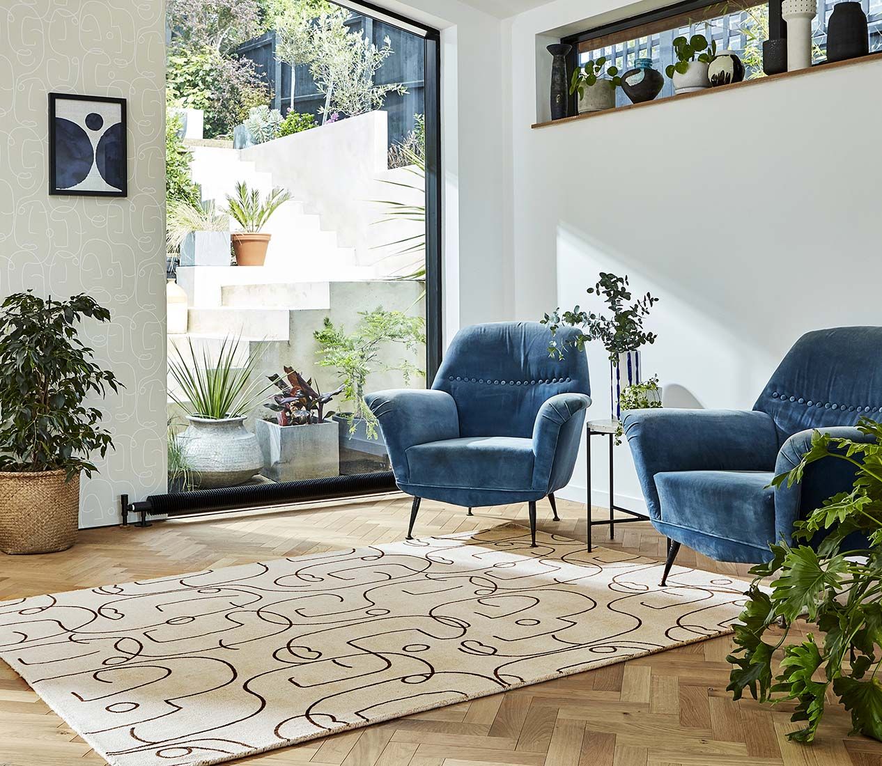 Tapis Epsilon charbon | Taille: 200 × 280 cm