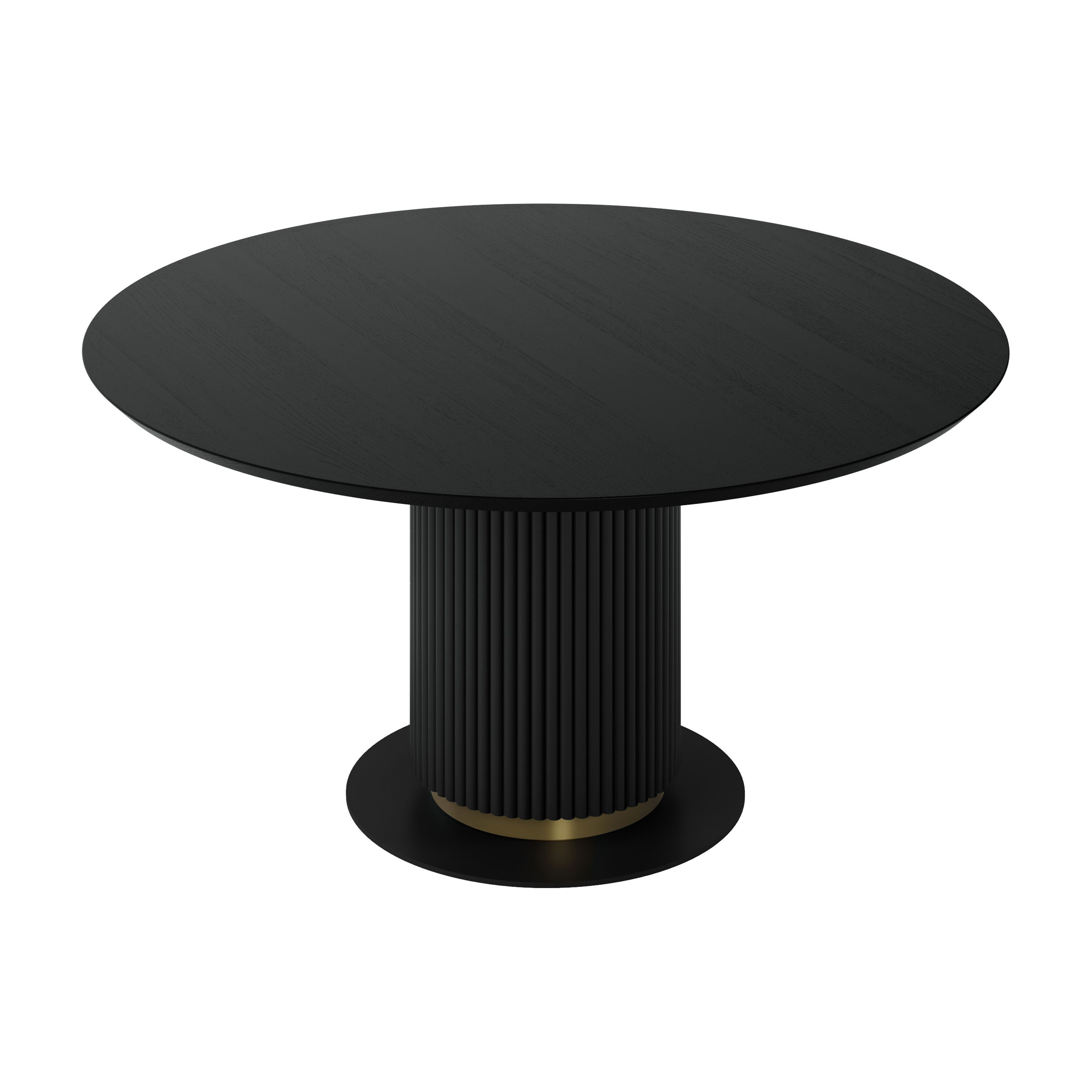 Contera moderne ronde essenhouten tafel