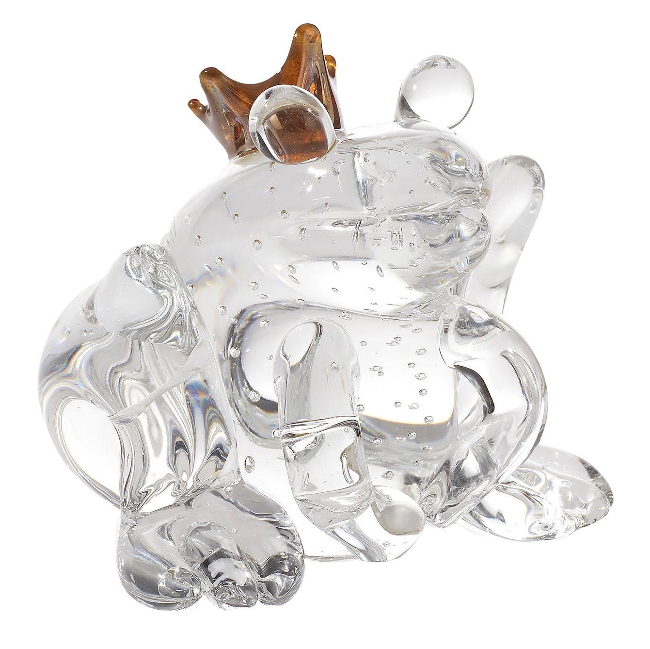 Figurine prince en verre