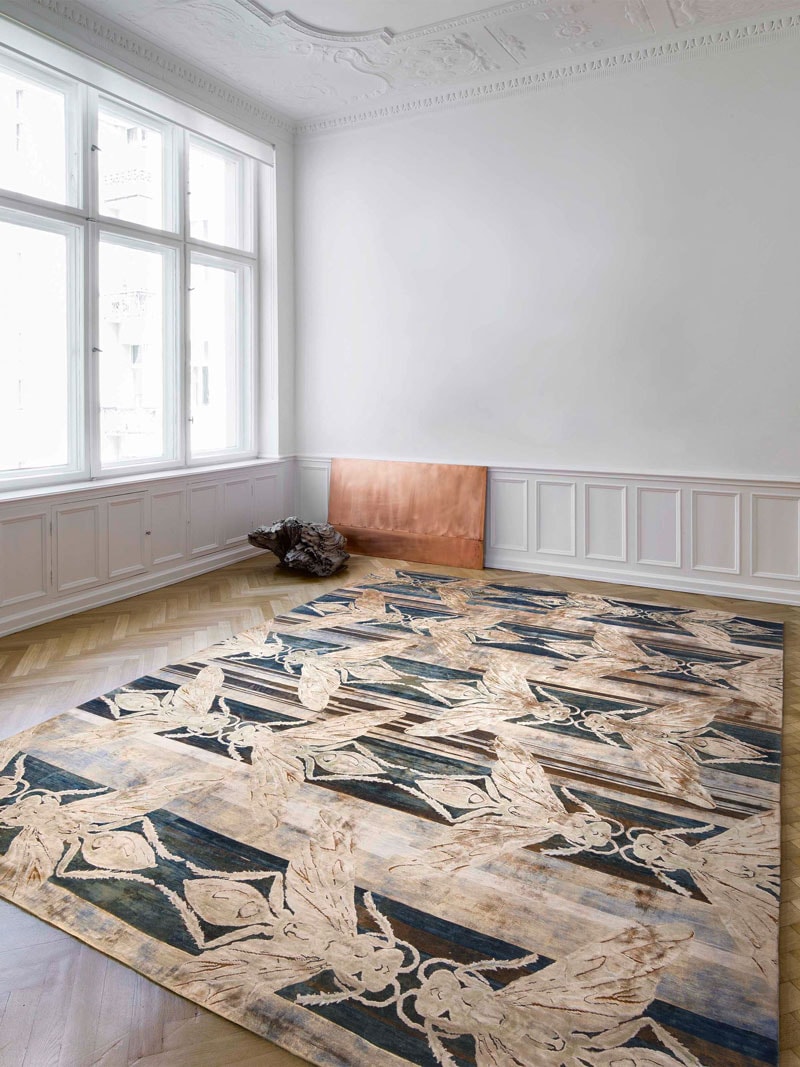 Tapis de luxe fait main No Honey