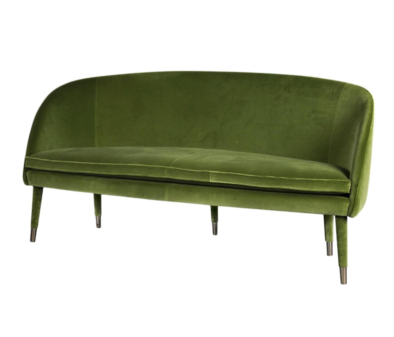 Canapé vert olive Vivien
