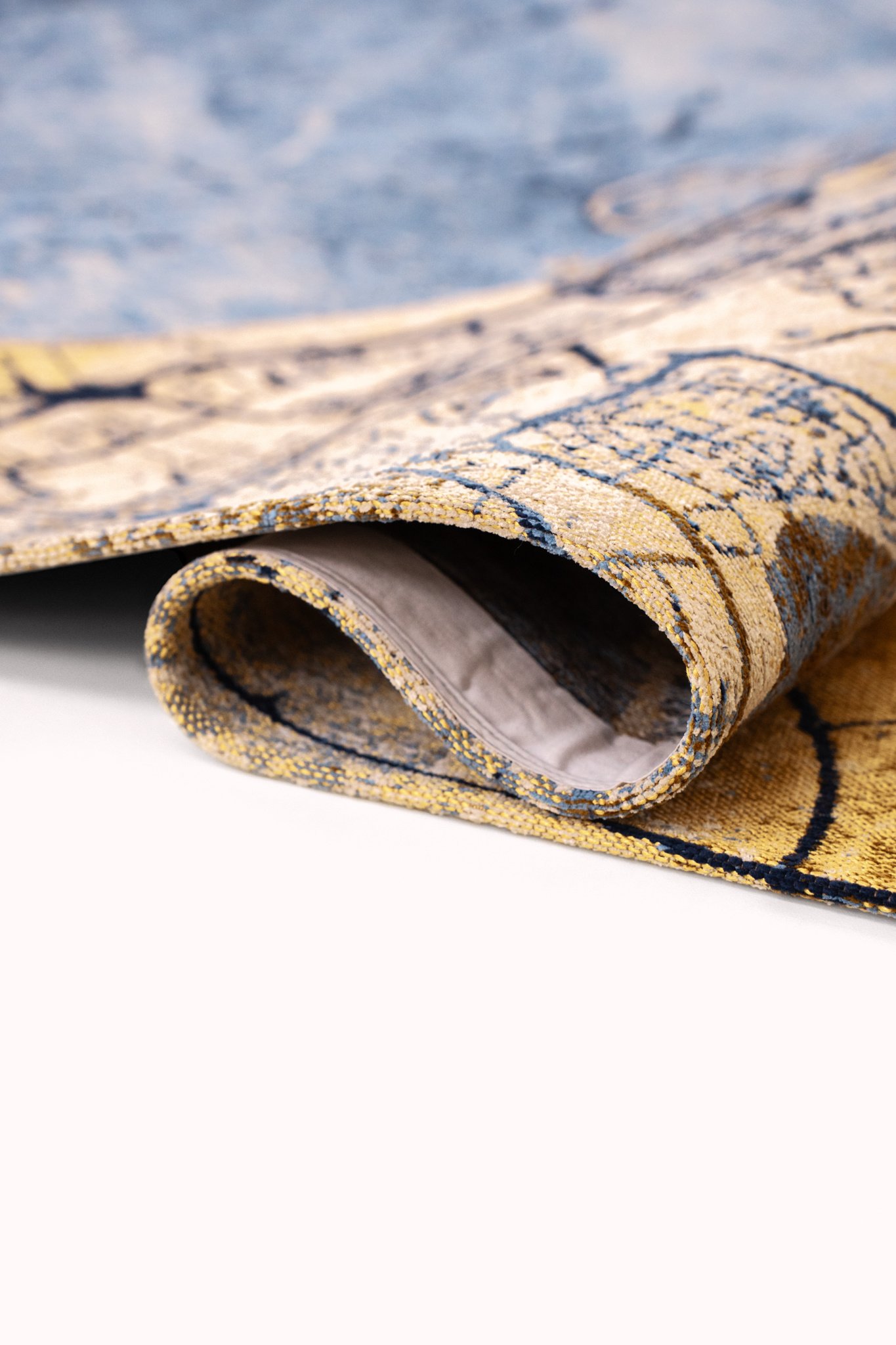 Night Snow tapijt | Maat: Ø 240 cm Night Snow tapijt | Maat: Ø 240 cm