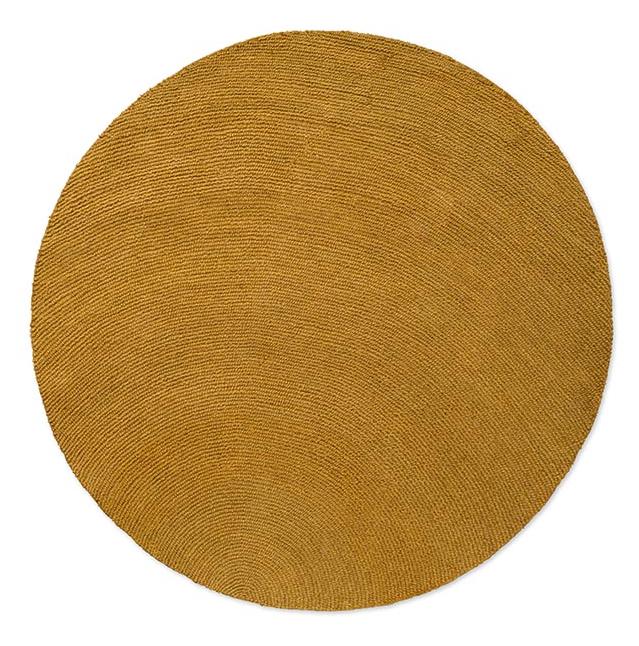 Chemin Decor Echo Ochre design | Taille: Ø 150 cm