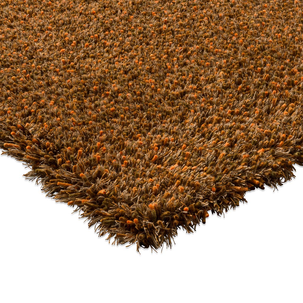 Sprout Burnt Tangerine luxe vloerkleed | Maat: 170 × 240 cm