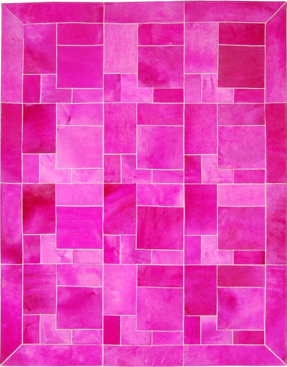 Tapis en peau de vache Puzzle | Taille: 140 × 180 cm