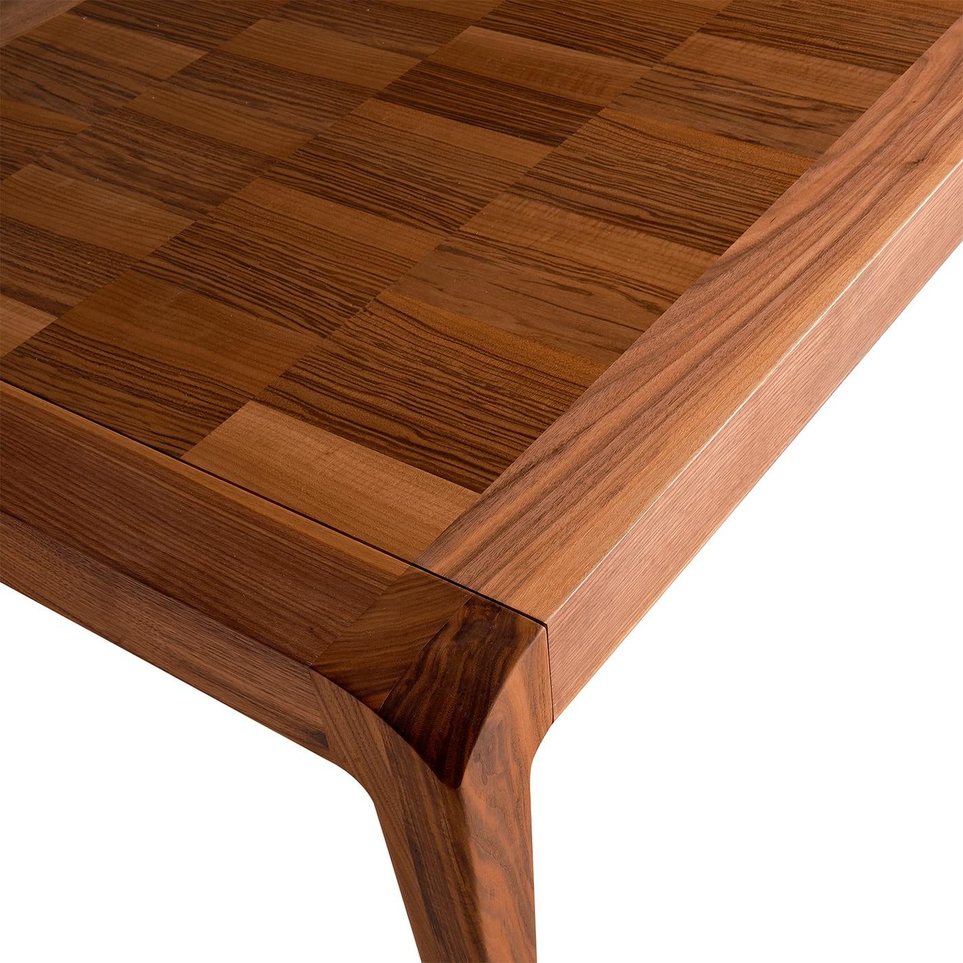 Table extensible brune Sentiero 190/290 cm