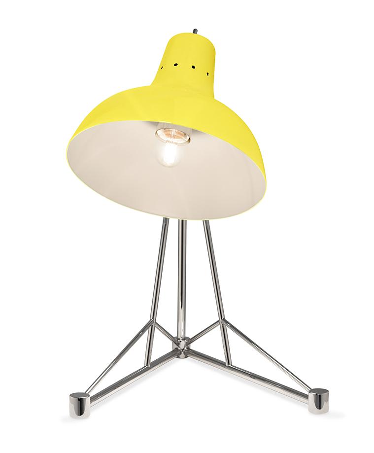 Lampe de bureau Celestia jaune