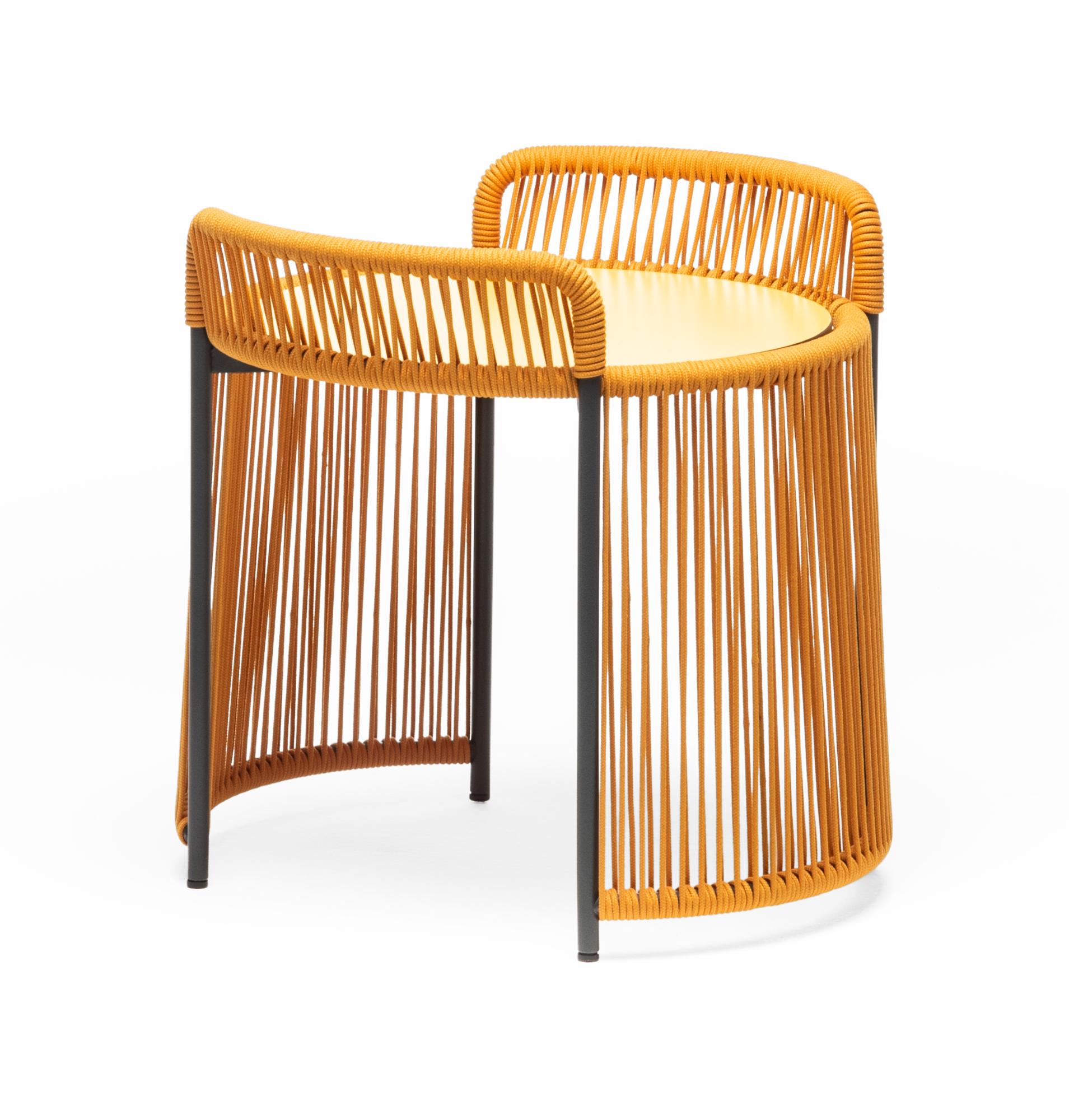 Table basse d'extérieur Altana Jaune