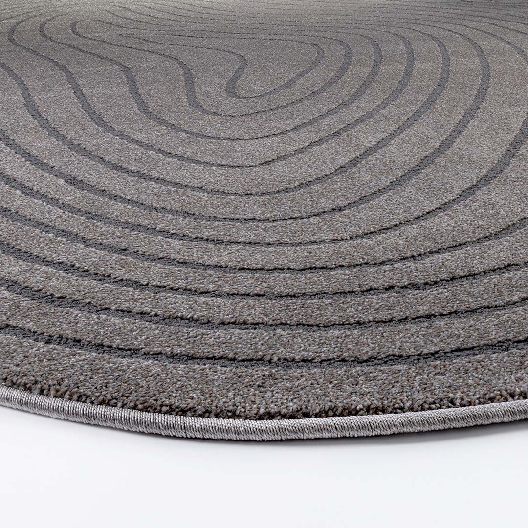 Cortina Stone Taupe vloerkleed