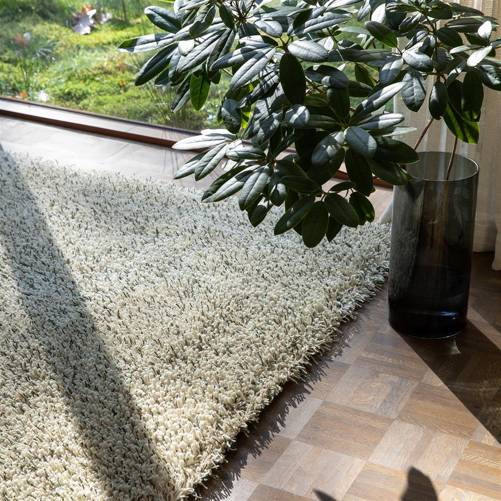 Ray halm hoogpolig tapijt | Maat: 250 × 350 cm