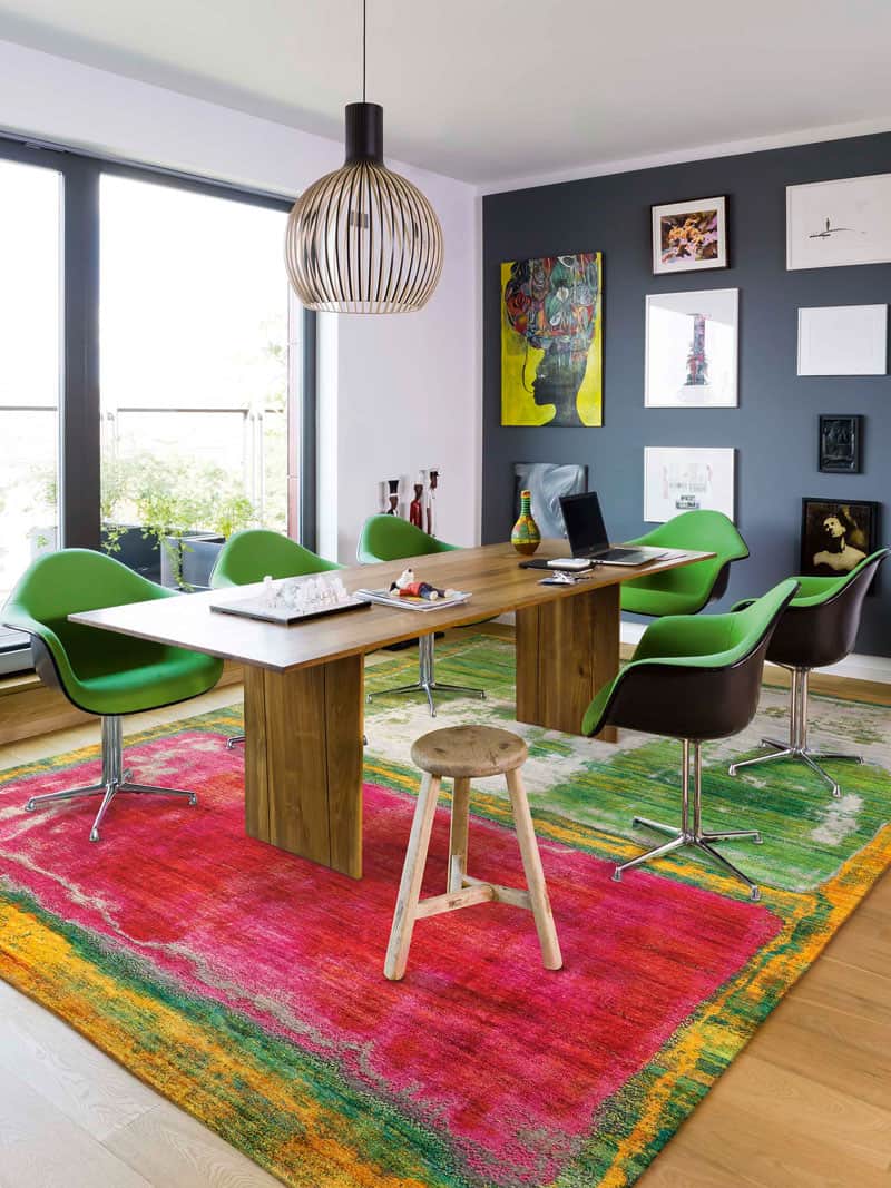 Endless Summer handgemaakt luxe vloerkleed