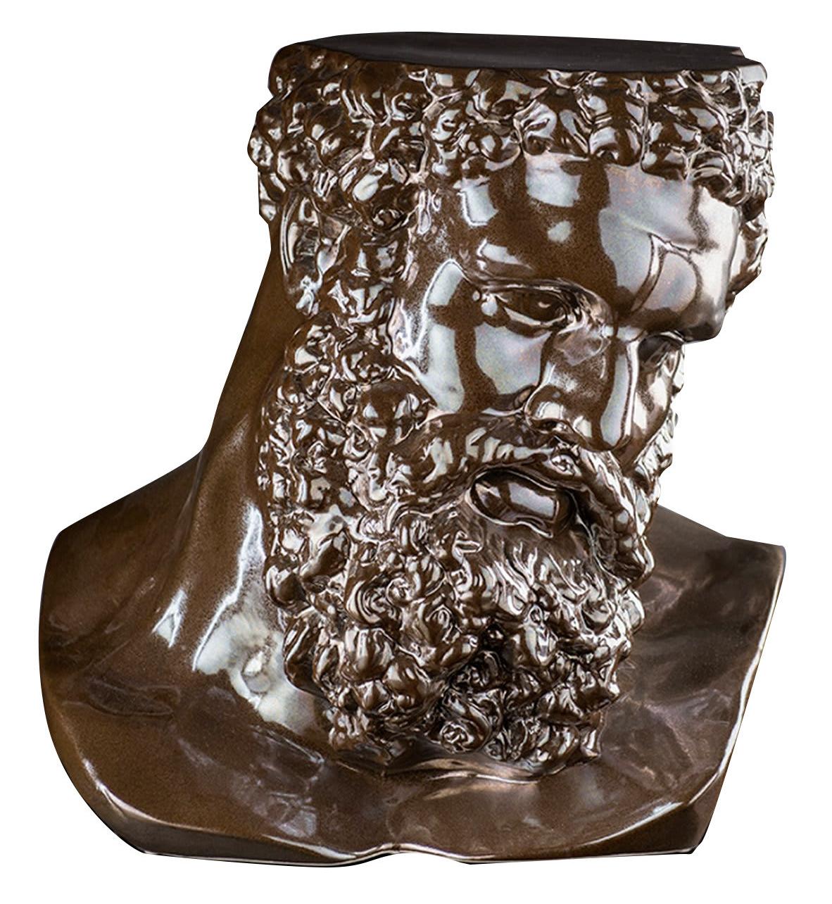 Hercules keramisch bustbeeld