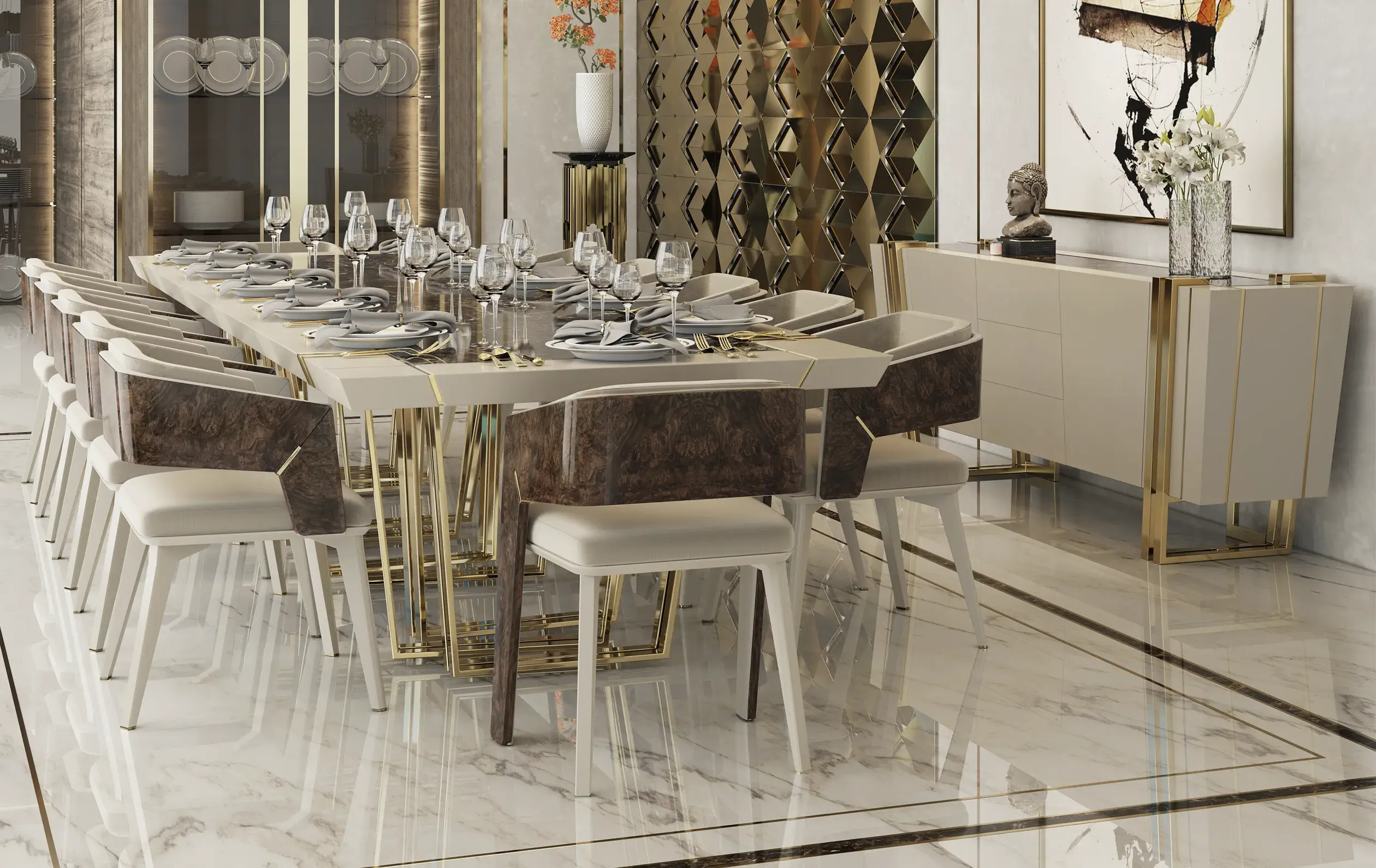 Buffet Ascend beige