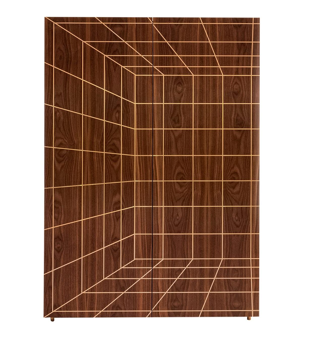 Elegante eigentijdse kast